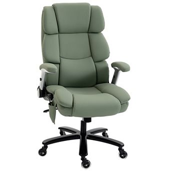 HOMCOM 400LBS Office Chair with Airbag Lumbar Support, Desk Chair