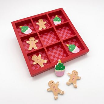 Gingerbread Tic Tac Toe Board Game
