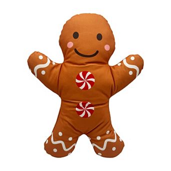 Gingerbread Man Decorative Throw Pillow