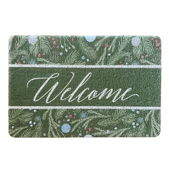 Botanical Welcome Door Mat