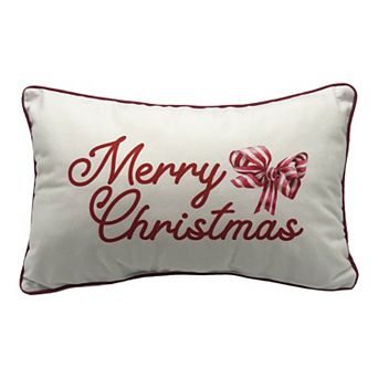 Merry Christmas Decorative Throw Pillow