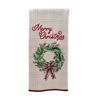 Merry Christmas Microfiber Dish Towel