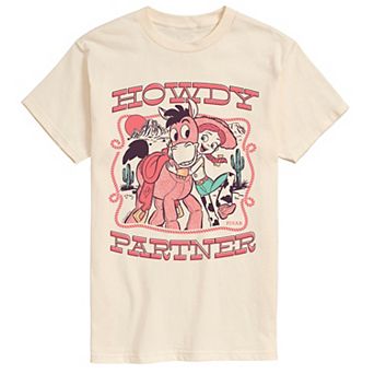 Big & Tall Disney’s Toy Story Jessie & Bullseye Short Sleeve Graphic Tee