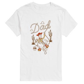 Big & Tall Disney’s Toy Story Woody "Dad" Short Sleeve Graphic Tee