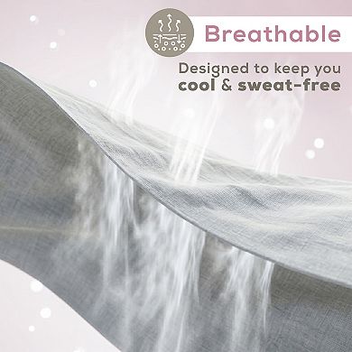 American Soft Linen Washed Cotton Percale Sheet Set