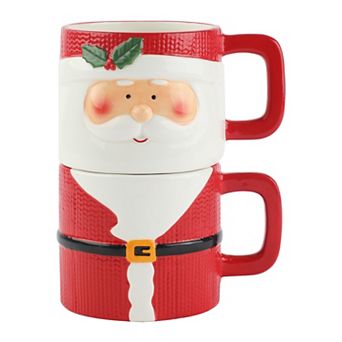 Santa Stacking Mugs