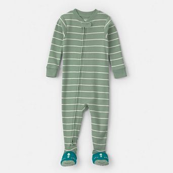 Toddler Boy Carter's Printed Snug Fit Footed Pajama