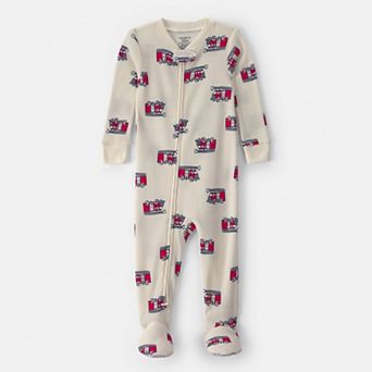 Toddler Boy Carter's Printed Snug Fit Footed Pajama