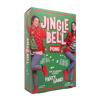 Professor Puzzle Jingle Bell Pong Festive Party Game