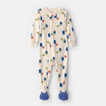 Baby & Toddler Boy Carter's DreamPlush Snug Fit Footed Pajamas