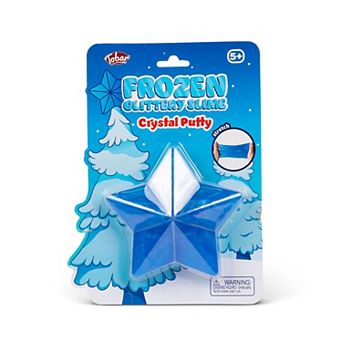 Frozen Glitter Slime Crystal Putty Stretchy Sensory Toy