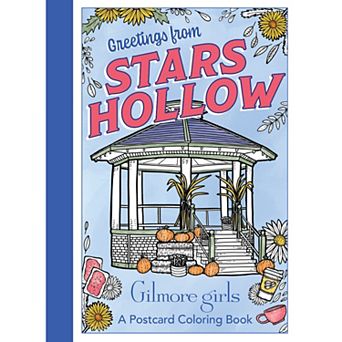 Insight Editions Gilmore Girls Postcard Coloring Book