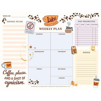 Insight Editions Gilmore Girls Weekly Planner Notepad