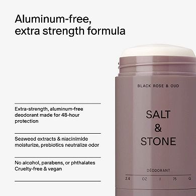 Black Rose & Oud Extra-Strength Aluminum-Free Deodorant