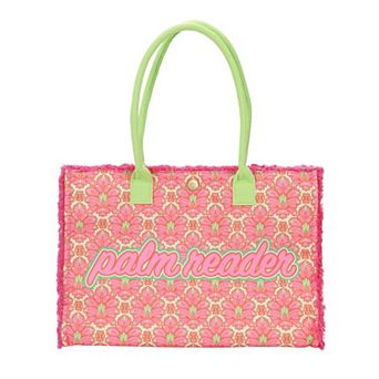 Packed Party Canvas Fringe Tote Bag