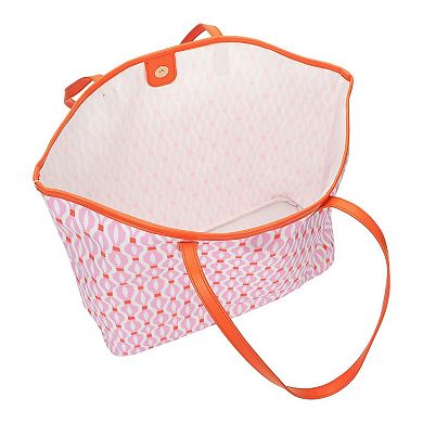 Packed Party Oversized Tote Bag with Detachable Wristlet Pouch
