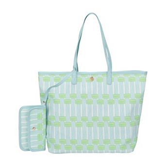 Packed Party Oversized Tote Bag with Detachable Wristlet Pouch