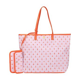 Packed Party Oversized Tote Bag with Detachable Wristlet Pouch