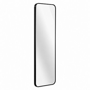 BAOURE Aluminium Alloy Full Length Door Mirror For Bedroom Entryway Bathroom Closet Use