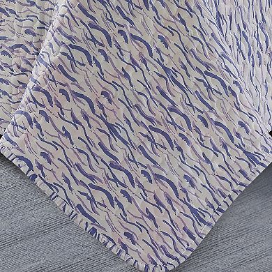 Harper Loft Fancy Flamingo Reversible Quilt Set