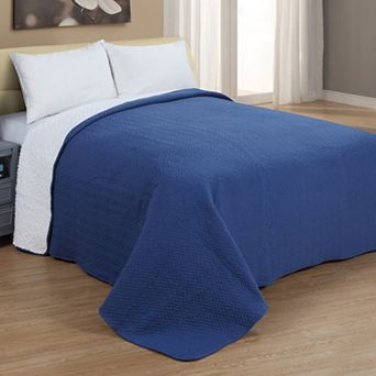 Harper Loft Marx Jersey & Sherpa Quilt