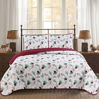 Harper Loft Pinecone 3 pc Quilt Set