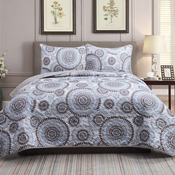 Harper Loft Starburst Quilt Set