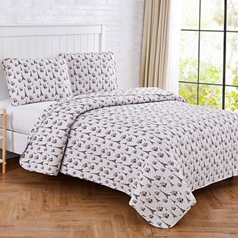 Harper Loft Take Me to Paris 2 pc Quilt Set
