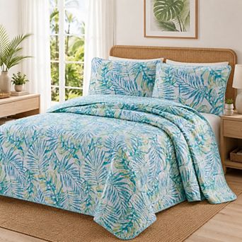 Harper Loft Tropical Vibes 3 pc Quilt Set