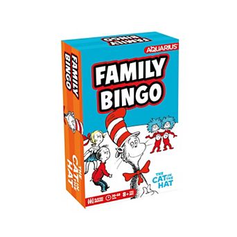 Aquarius Family Bingo Game The Cat in the Hat