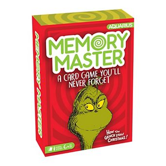 Aquarius How The Grinch Stole Christmas Memory Master Card Game