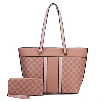 MKF Collection Fabiola Tote Bag with Wallet by Mia K 2 pc Set