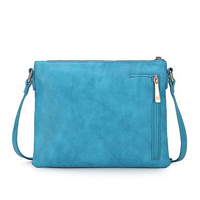 MKF Collection Madeline Printed Flag Crossbody Bag
