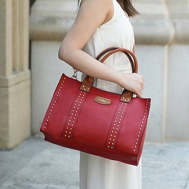 MKF Collection Davina Faux Leather Tote Bag With Wallet