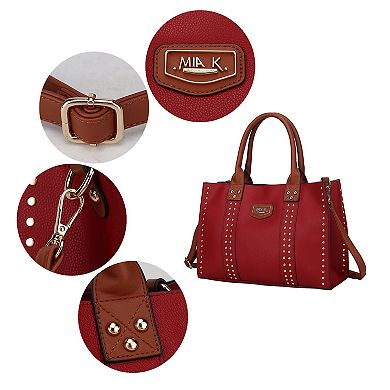 MKF Collection Davina Faux Leather Tote Bag With Wallet