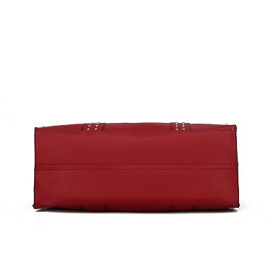 MKF Collection Davina Faux Leather Tote Bag With Wallet