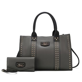 MKF Collection Davina Faux Leather Tote Bag With Wallet