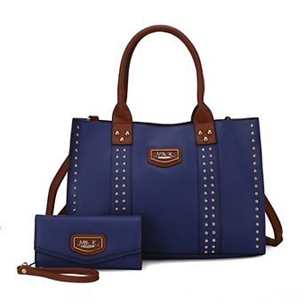 MKF Collection Davina Faux Leather Tote Bag With Wallet