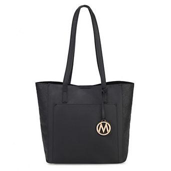 MKF Collection Leah Faux Leather Tote Bag