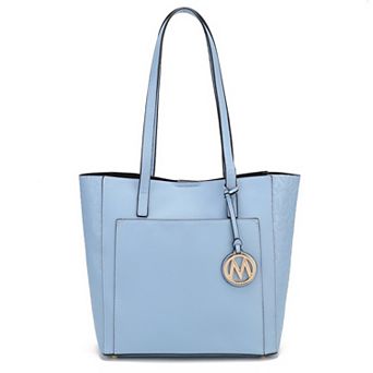 MKF Collection Leah Faux Leather Tote Bag