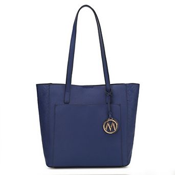 MKF Collection Leah Faux Leather Tote Bag