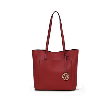 MKF Collection Leah Faux Leather Tote Bag