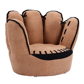 Costway Kids Sofa Five Finger Armrest Chair Couch Children Living Room Toddler Gift