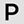 Black Letter P