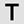 Black Letter T