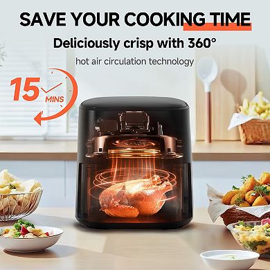 Air Fryer 8-in-1 with 5 QT Capacity