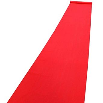 Red Carpet Runner Rug With Carpet Tape For Wedding Party Holiday Events