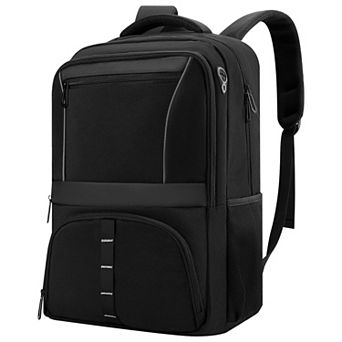 17.3 Inch Travel Laptop Backpack Water Resistant Anti Theft USB Port Carry On Bag