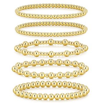 Adjustable Bead Bracelet Set