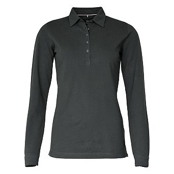 Nimbus Womens/Ladies Carlington Deluxe Long Sleeve Polo Shirt